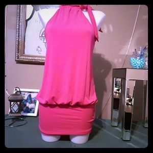 GUESS SIZE SMALL HALTER DRESS